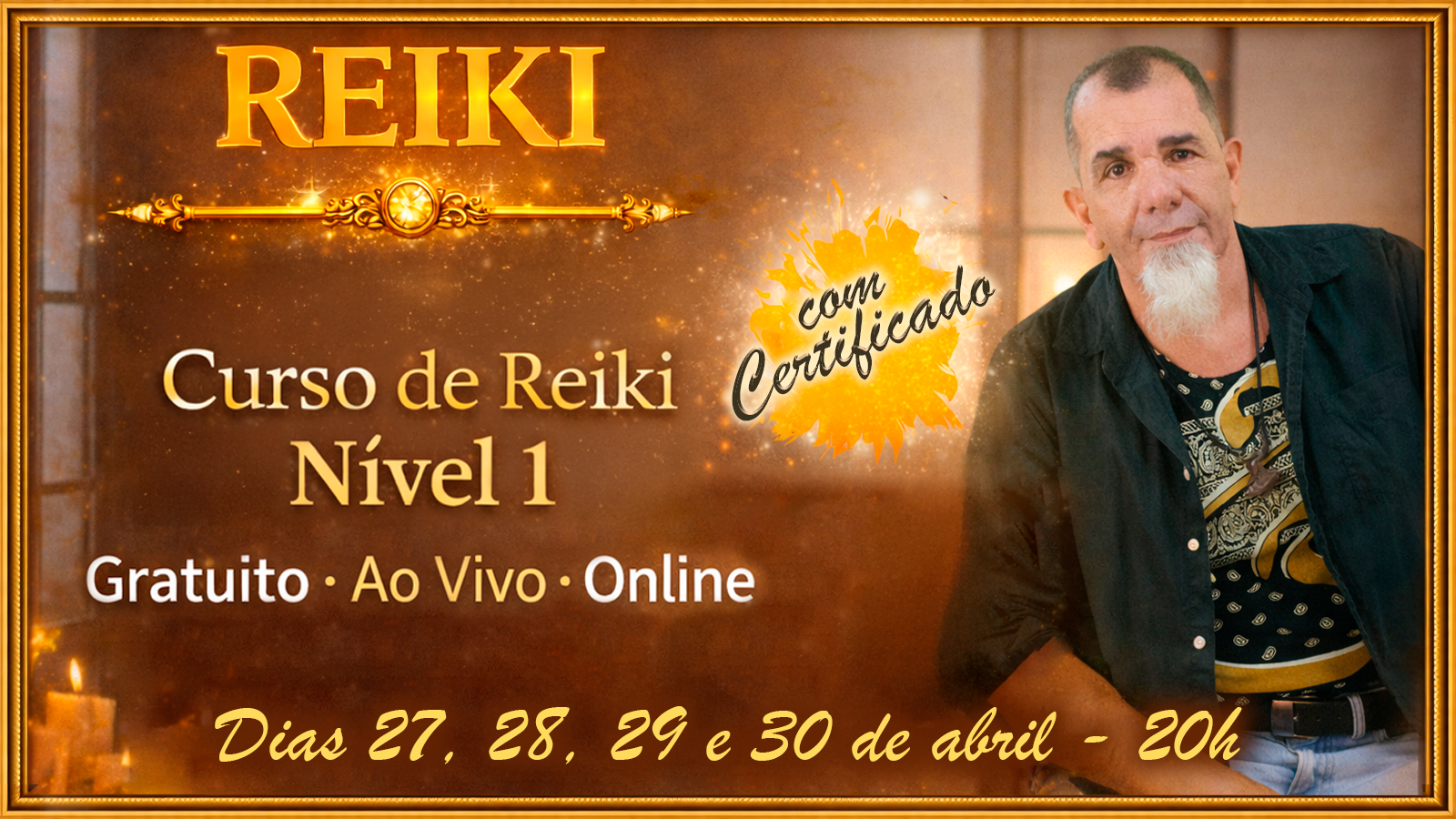 Curso de Reiki Nível 1
